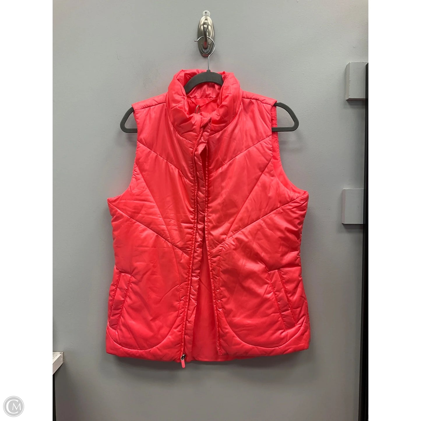 Vest Puffer & Quilted By Gapfit In Pink, Size: M