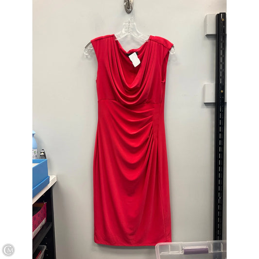 Dress Party Midi By Lauren By Ralph Lauren In Pink, Size: 6