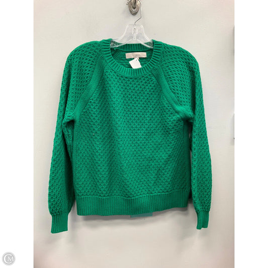 Sweater By Loft In Green, Size: Mp