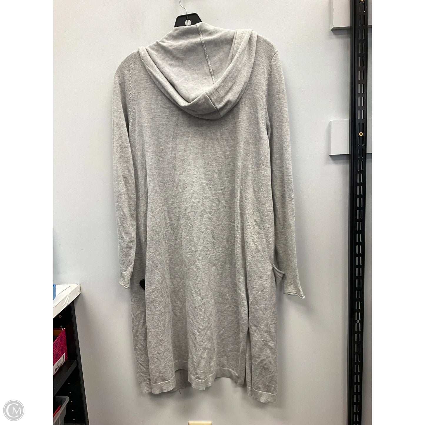 Cardigan By Peyton Primrose In Grey, Size: S