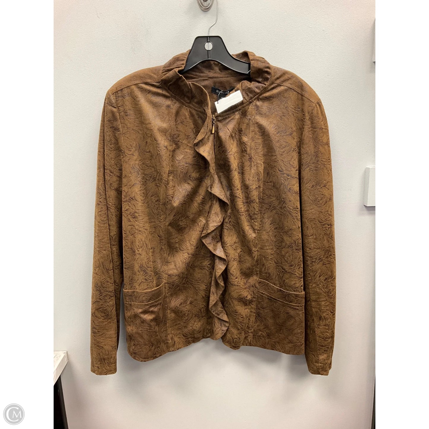 Jacket Other By Elementz In Brown, Size: Xl