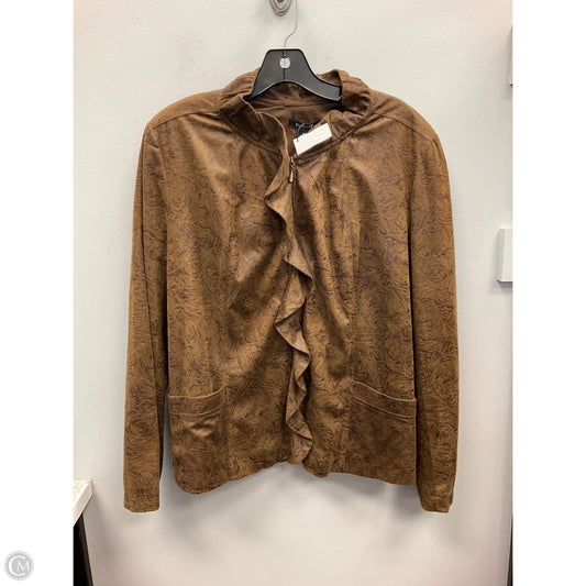 Jacket Other By Elementz In Brown, Size: Xl