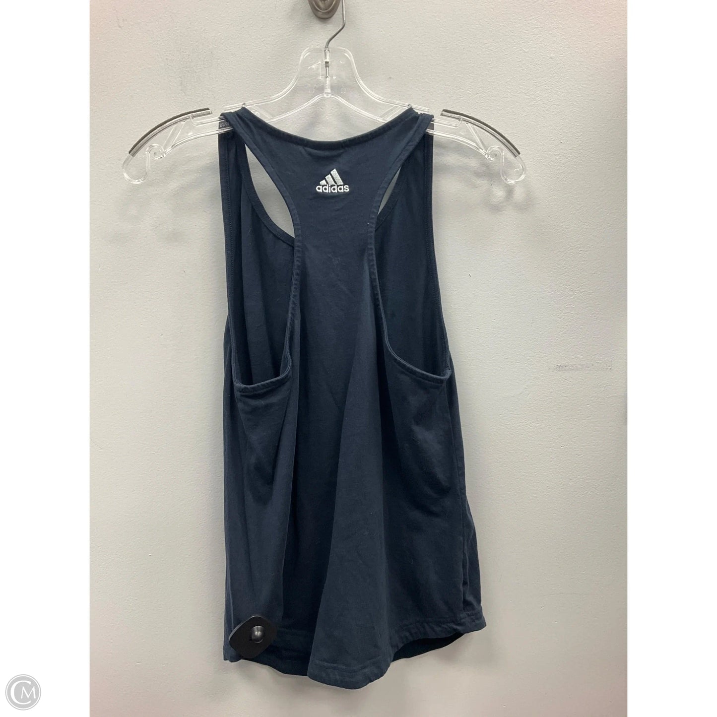 Athletic Tank Top By Adidas In Navy, Size: Xs
