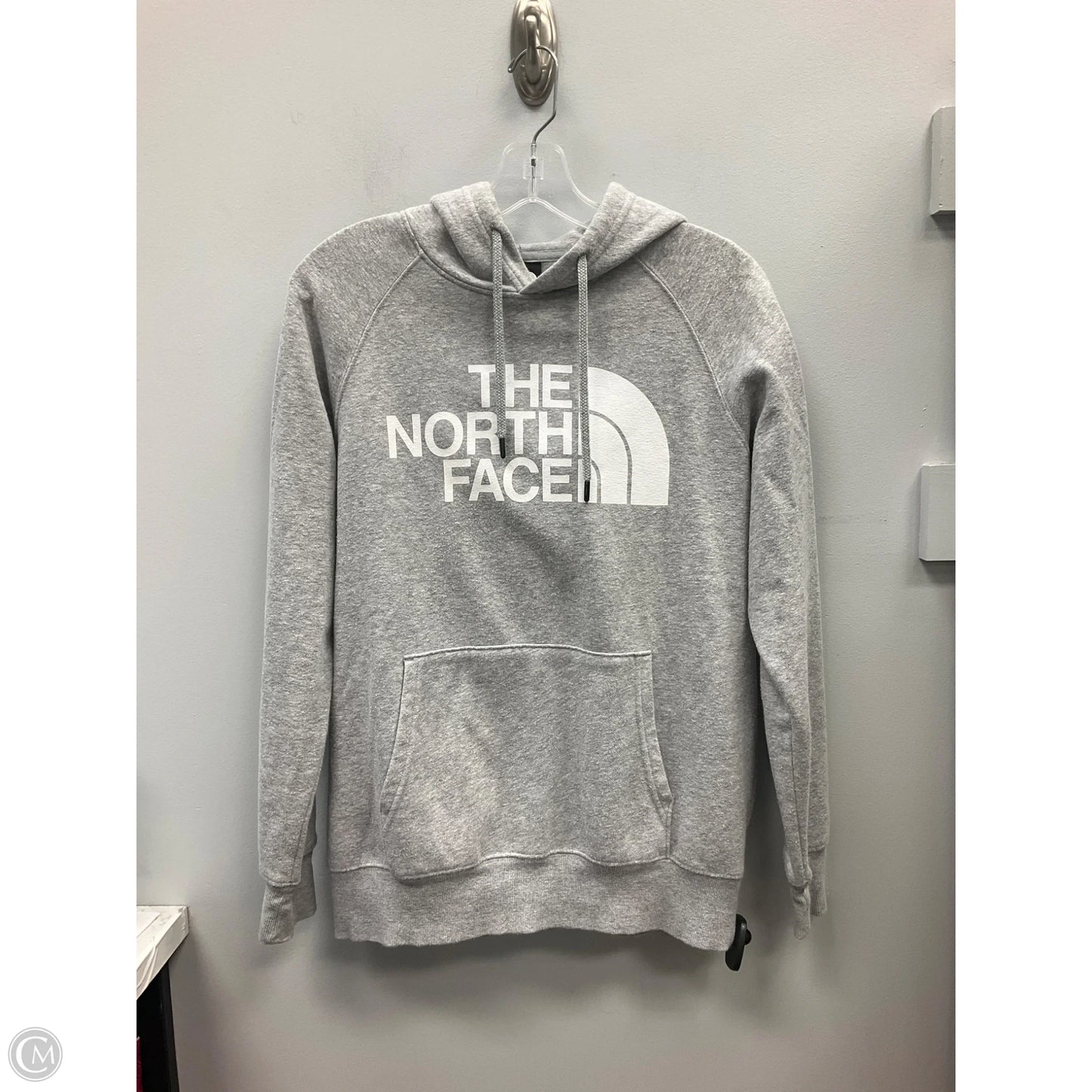 Sweatshirt Hoodie By The North Face In Grey, Size: M