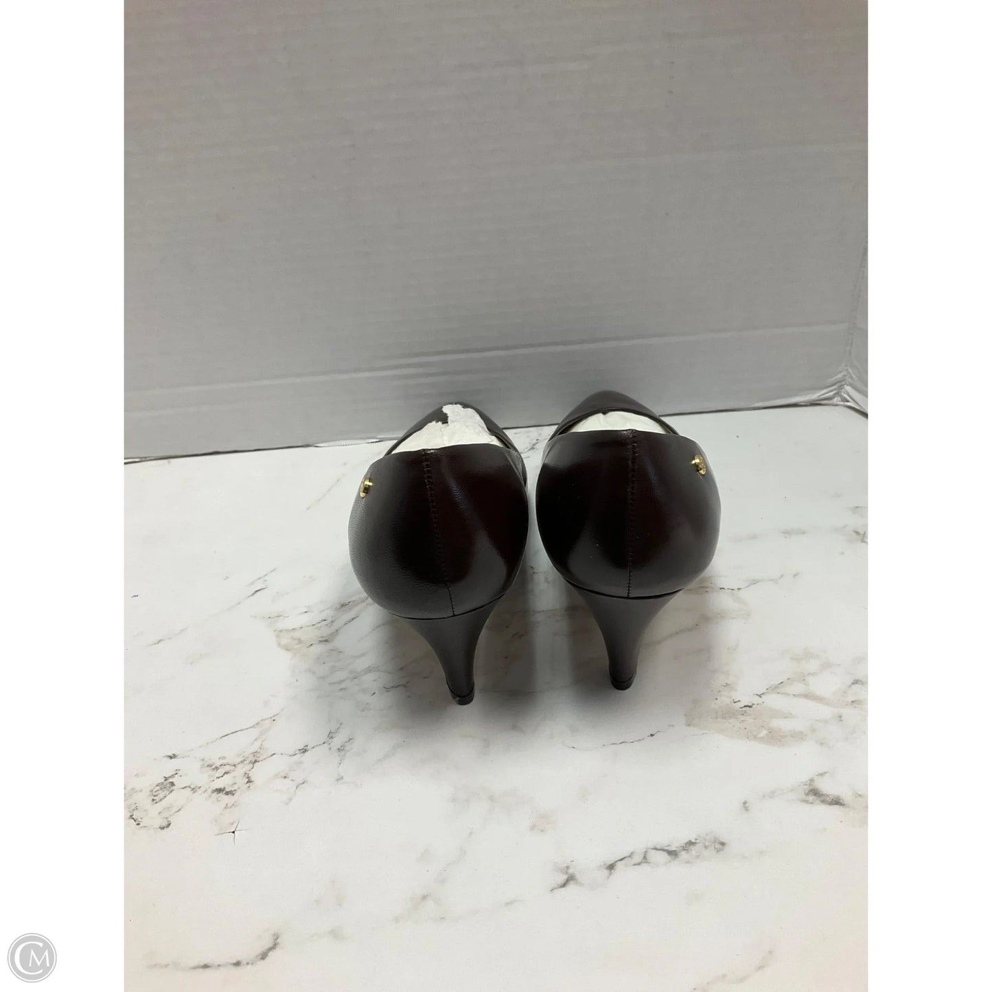 Shoes Heels Kitten By Etienne Aigner In Brown, Size: 7.5