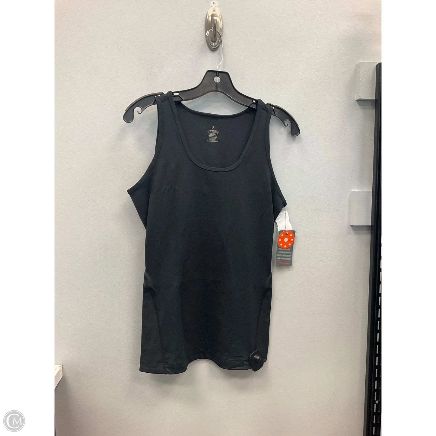 Athletic Tank Top By Cmc In Black, Size: L