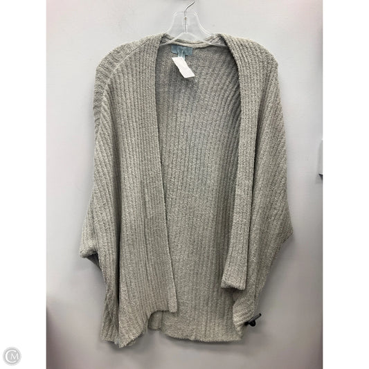 Sweater Cardigan By Barefoot Dreams In Grey, Size: L