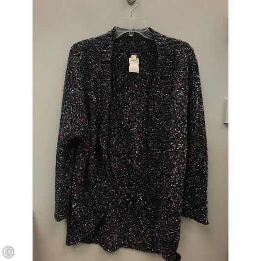 Sweater Cardigan By Clothes Mentor In Multi-colored, Size: S