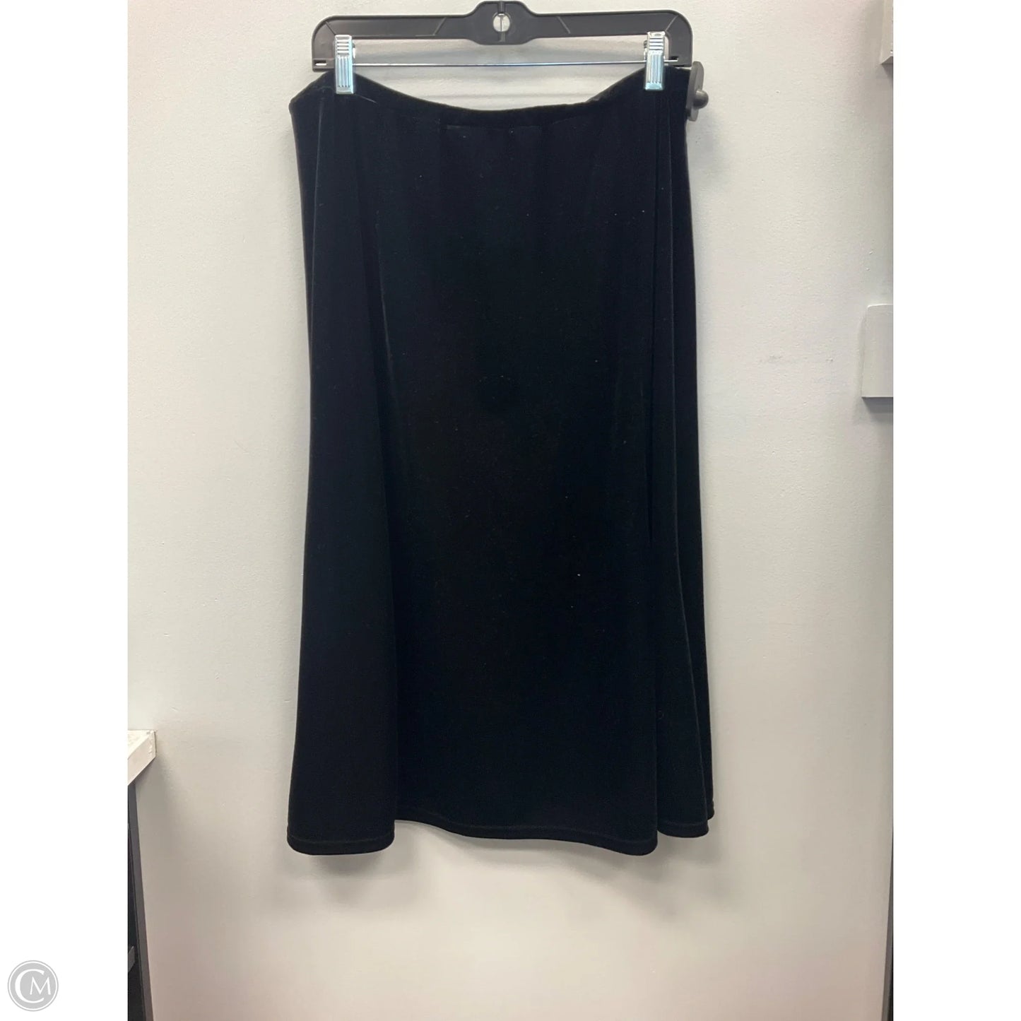 Skirt Midi By Eddie Bauer In Black, Size: L