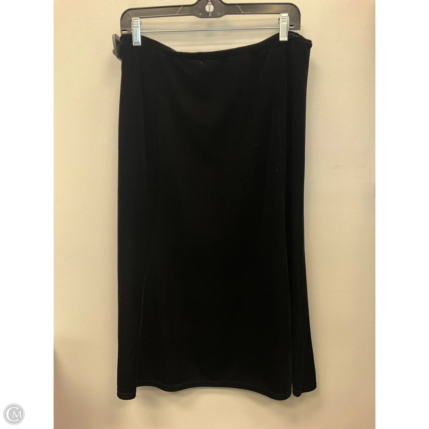 Skirt Midi By Eddie Bauer In Black, Size: L