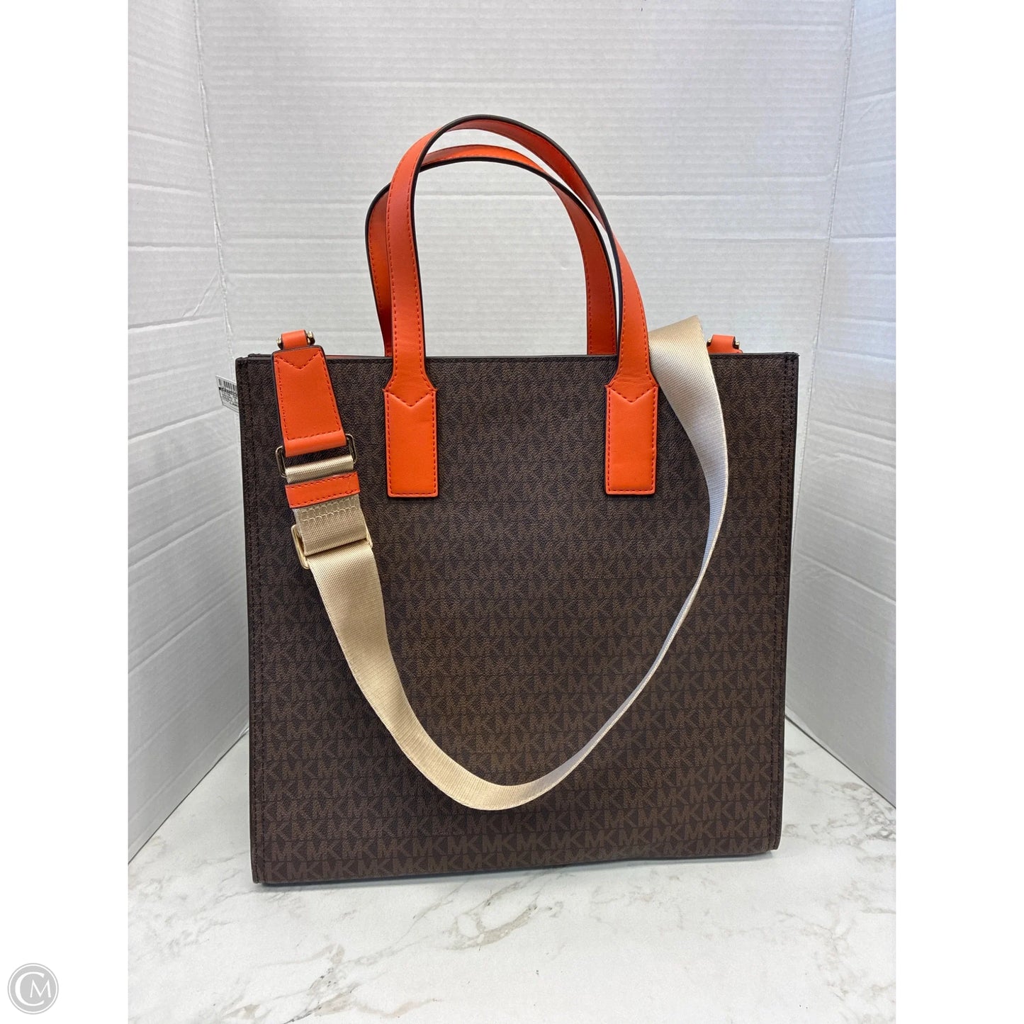 Tote Designer By Michael Kors, Size: Large