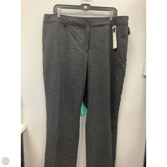 Pants Dress By Charter Club In Grey, Size: 18