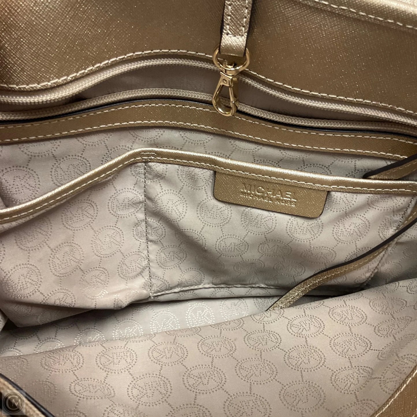 Tote Designer By Michael Kors, Size: Large