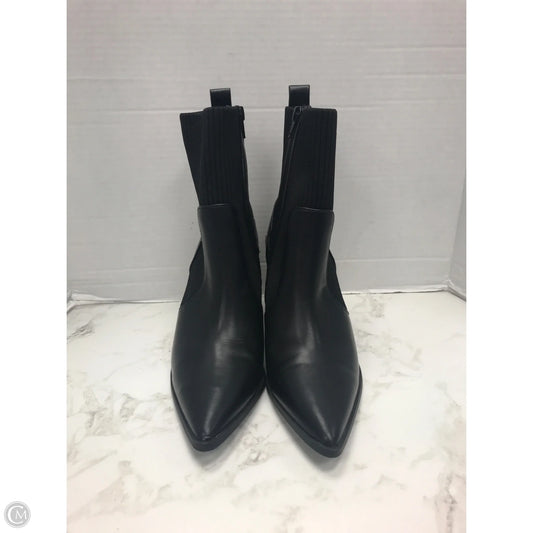 Boots Ankle Heels By Wild Pair In Black, Size: 7.5