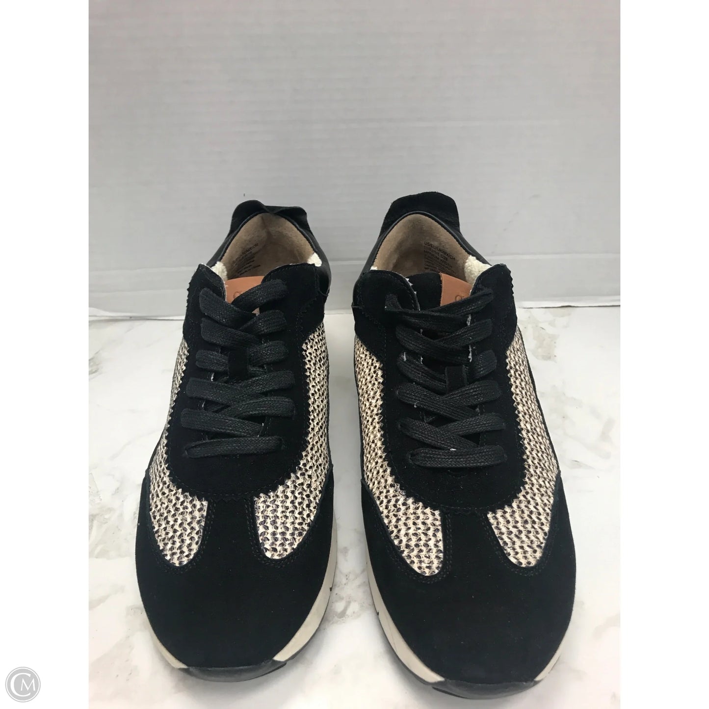 Shoes Sneakers By Gentle Souls In Black & Cream, Size: 11