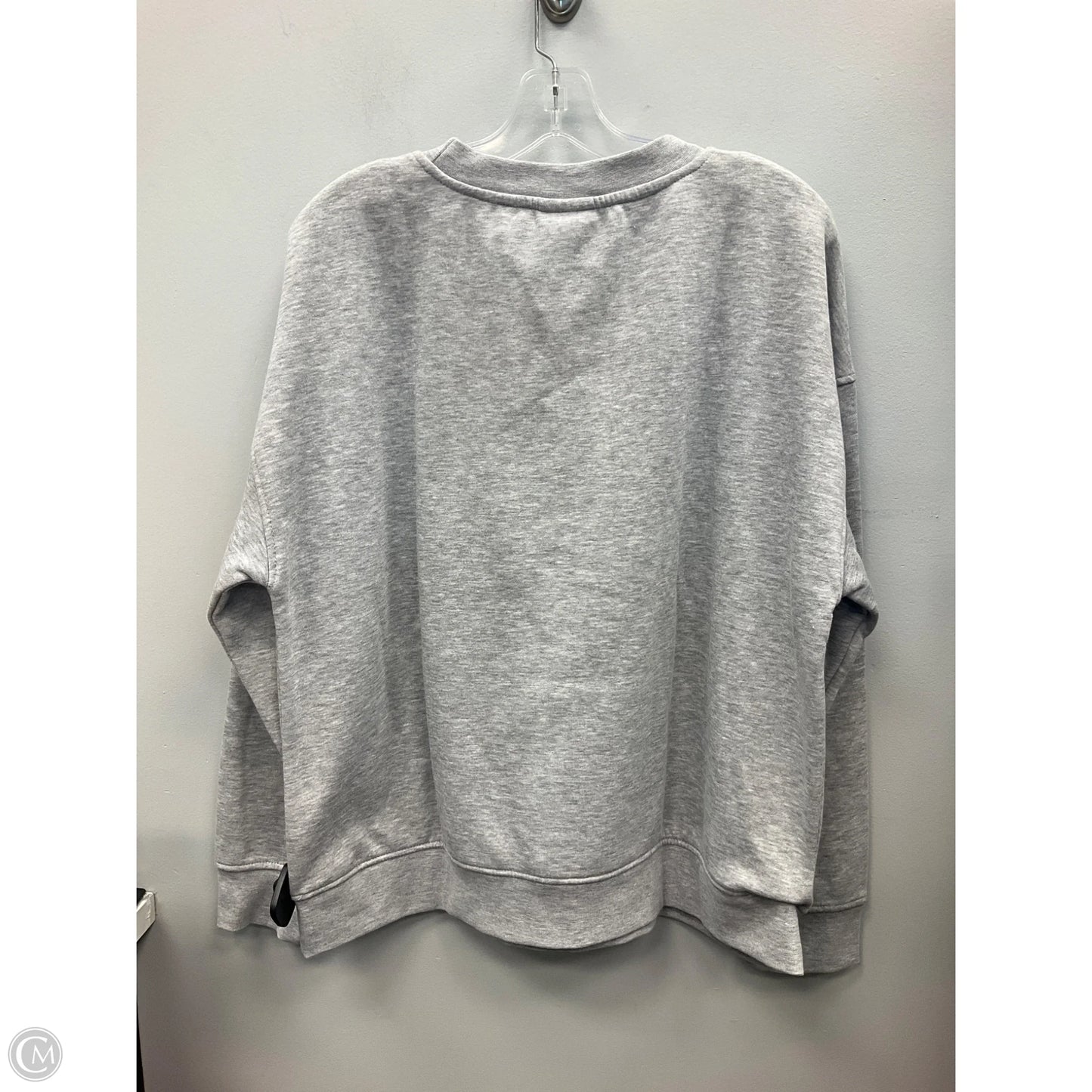 Sweatshirt Crewneck By Disney In Grey, Size: L