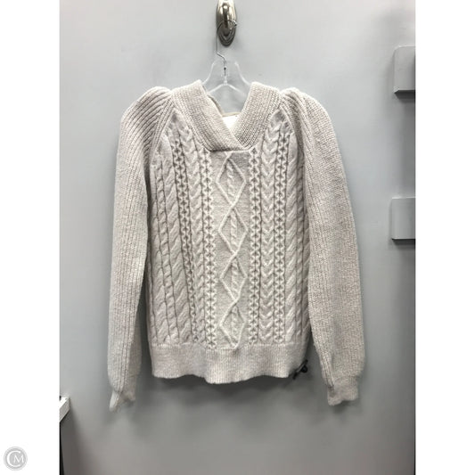 Sweater By Clothes Mentor In Cream, Size: M