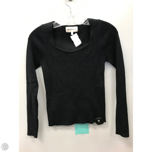 Top Long Sleeve By Heartloom In Black, Size: S