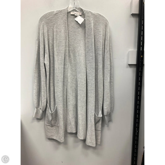 Cardigan By Loft In Grey, Size: M