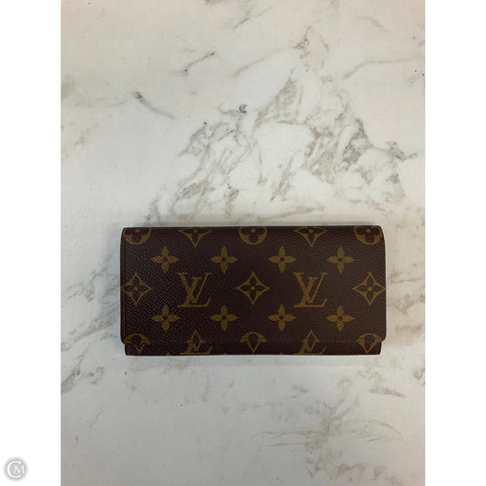 Wallet Luxury Designer By Louis Vuitton, Size: Large