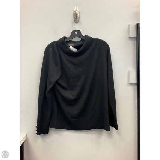 Sweater By Talbots In Black, Size: L