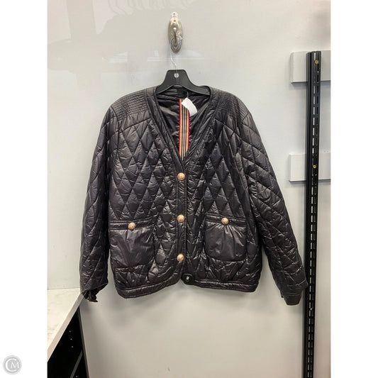 Jacket Puffer & Quilted By Joh In Black, Size: Xl