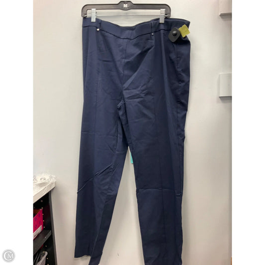 Pants Dress By Clothes Mentor In Navy, Size: 18