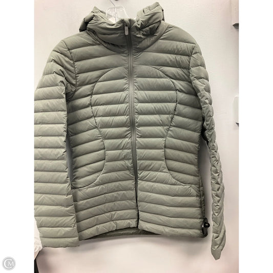 Jacket Puffer & Quilted By Lululemon In Green, Size: 6