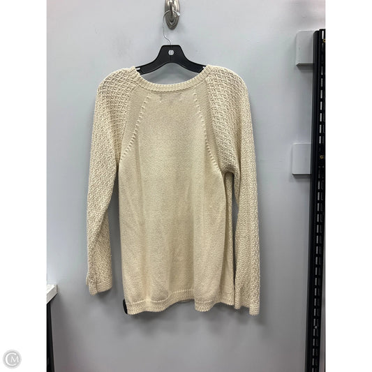 Sweater By J. Crew In Cream, Size: L