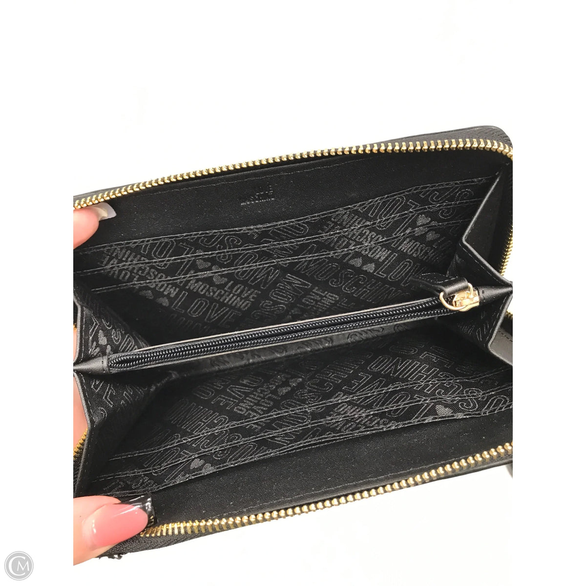 Wallet By Love Moschino, Size: Large