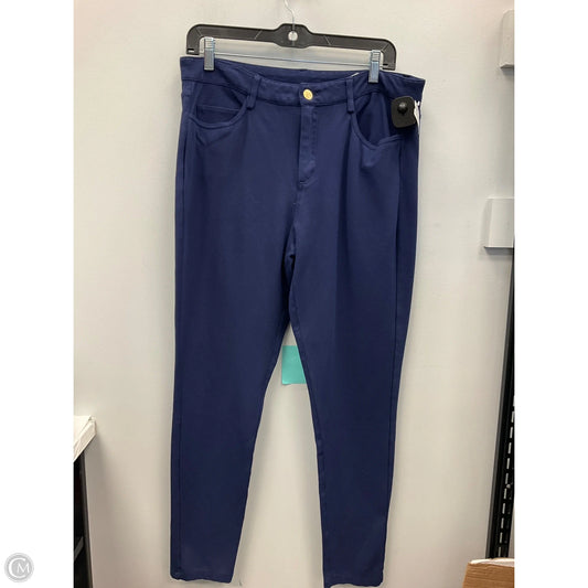 Pants Leggings By Michael By Michael Kors In Navy, Size: L