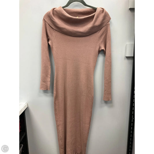 Dress Party Midi By Apt 9 In Cream, Size: M