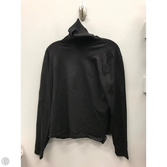 Top Long Sleeve By Chicos In Black, Size: L