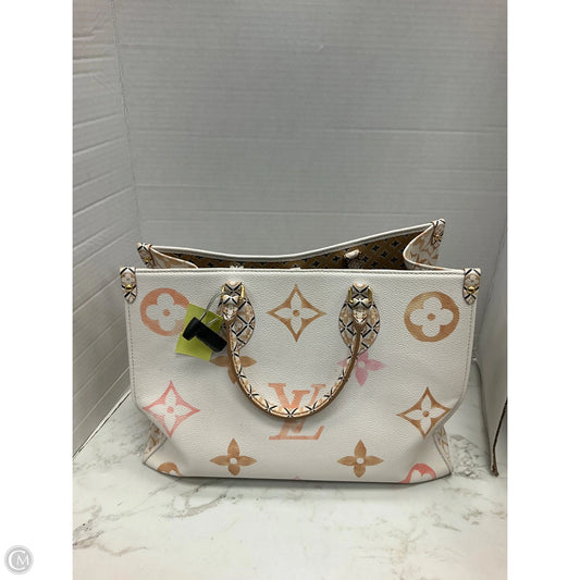 Handbag Luxury Designer By Louis Vuitton, Size: Medium
