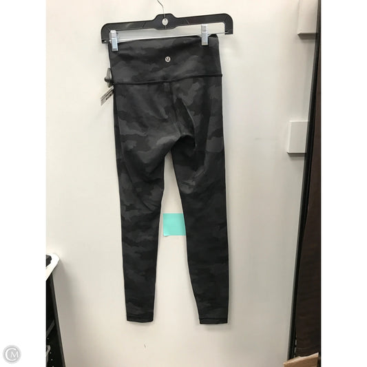 Athletic Leggings By Lululemon In Camouflage Print, Size: 4