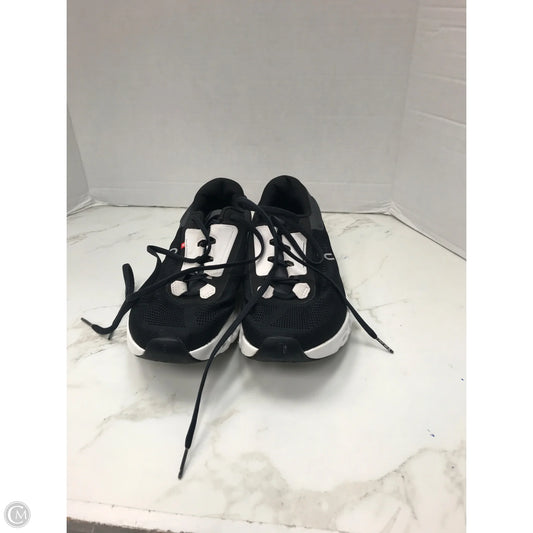 Shoes Athletic By On Cloud In Black & White, Size: 9