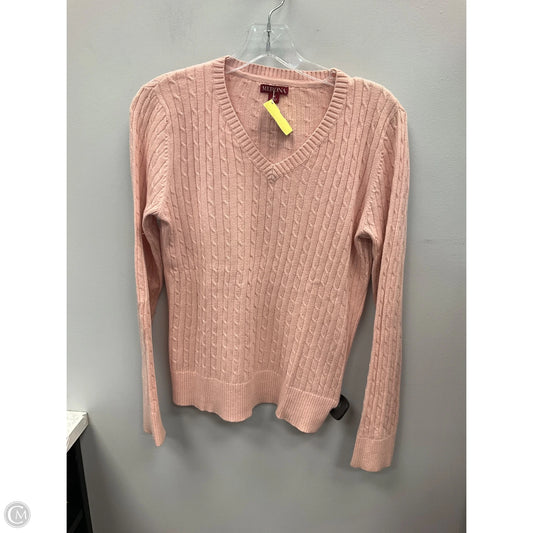 Top Long Sleeve By Merona In Pink, Size: M