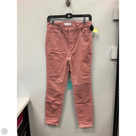 Pants Corduroy By Loft In Pink, Size: 4
