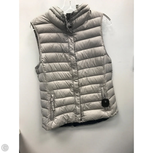Vest Puffer & Quilted By Gap In Grey, Size: M