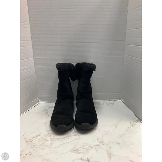 Boots Ankle Heels By Skechers In Black, Size: 9