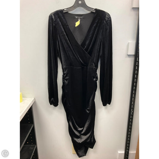 Dress Party Midi By International Concepts In Black, Size: M
