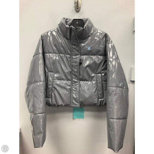 Jacket Other By Pretty Little Thing In Grey, Size: 4