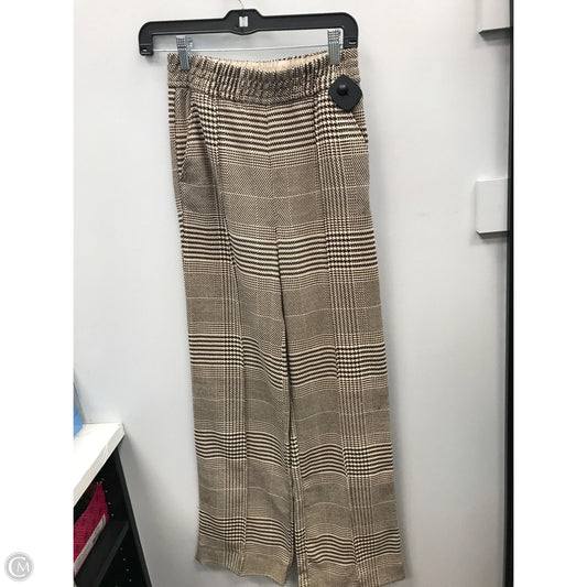 Pants Dress By H&m In Brown & Cream, Size: 2