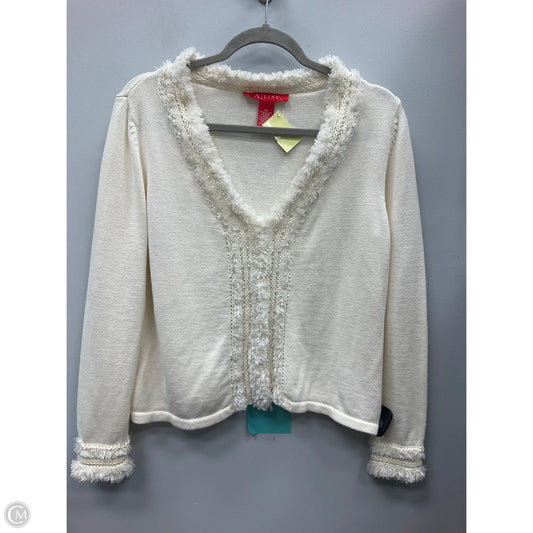 Sweater By Cmc In Cream, Size: Xl