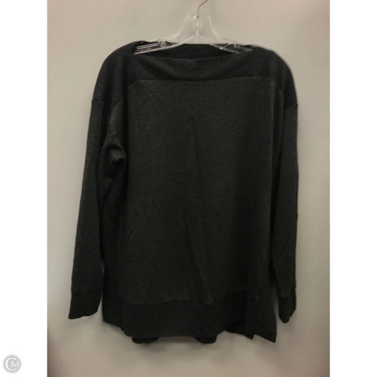 Top Long Sleeve By Lou And Grey In Grey, Size: Xl