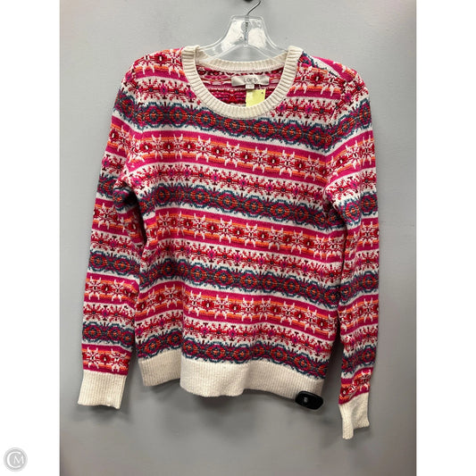 Sweater By Loft In Multi-colored, Size: S