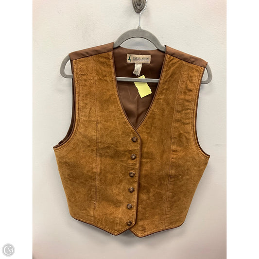 Vest Other By Marsh Landing In Tan, Size: M