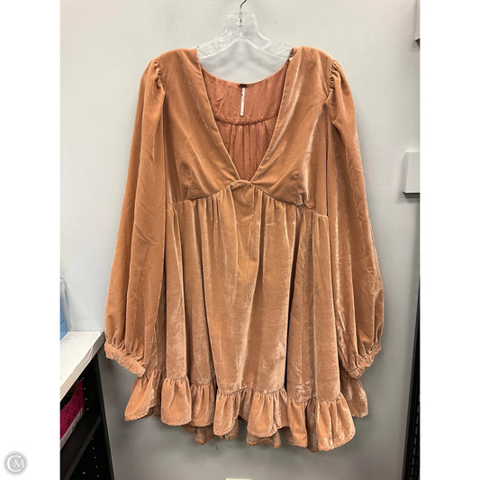 Dress Sweater By Free People In Copper, Size: M