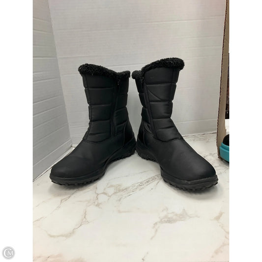 Boots Snow By Weatherproof In Black, Size: 7