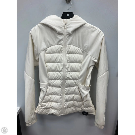 Jacket Puffer & Quilted By Lululemon In Cream, Size: 6